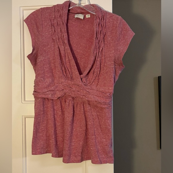 POSTPARTUM BREASTFEEDING T SHIRT ANTHROPOLOGIE - Picture 1 of 3